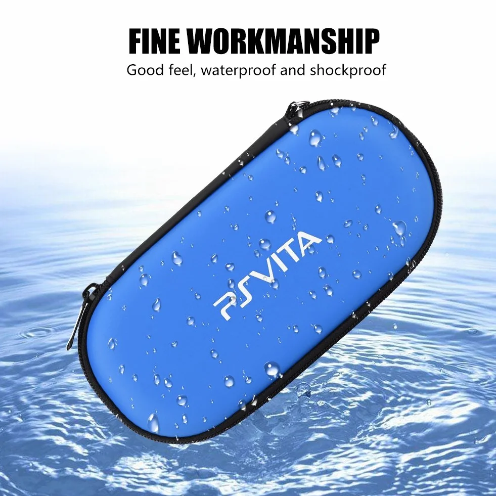 Custodia protettiva compatibile con , custodia protettiva rigida, impermeabile e antiurto borsa da viaggio per (blu)