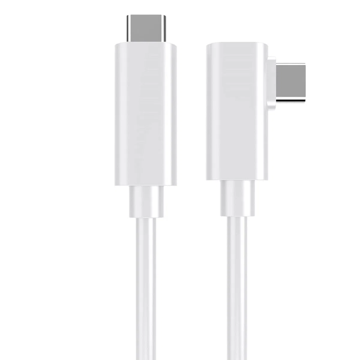 Cavo di collegamento per streaming VR compatibile per Oculus Quest, realtà virtuale Angolo cavo USB 3.2 Gen1 C-C Trasferimento dati ad alta velocità, cavo di ricarica rapida, 4.7M