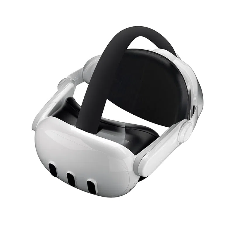 Cinturino per cuffie VR per Meta Quest 3 per Oculus Quest 3, sostituzione del cinturino Elite per un maggiore supporto, kit di riduzione del peso del cinturino VR per la riduzione dello stress
