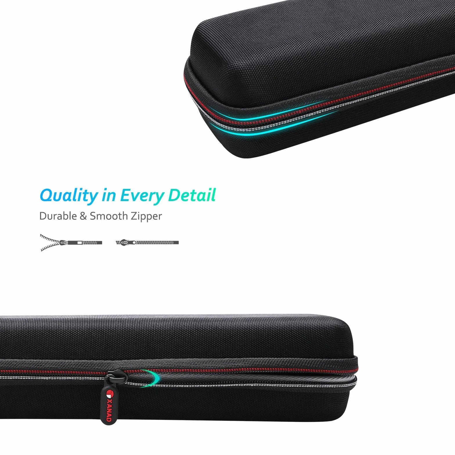 XANAD Custodia per Doxie Go SE, Brother DS-640, DS-940DW, DS-740D, DS-720D Scanner per documenti portatile compatto
