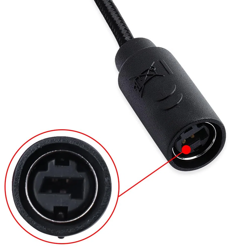 HUYUN Confezione da 2 cavi USB breakaway compatibili con controller di gioco cablato Razer Wolverine Gamepad Xbox 360 controller cablati, cavo adattatore di prolunga