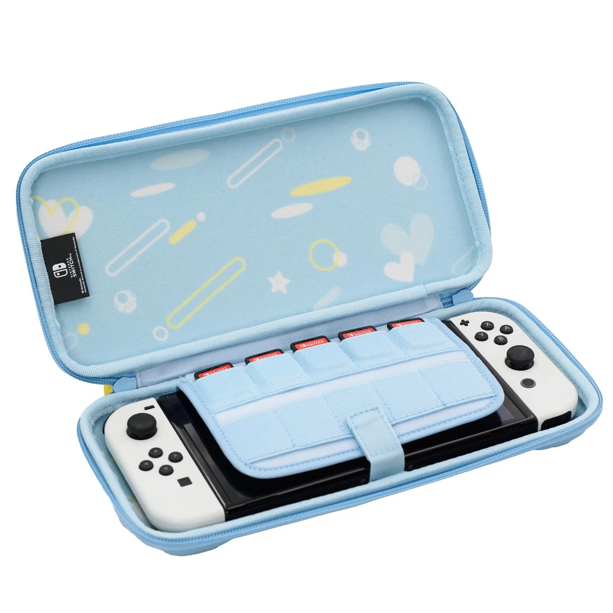 HORI Custodia sottile e resistente (City Pop Peach) per Nintendo Switch, con licenza ufficiale Nintendo