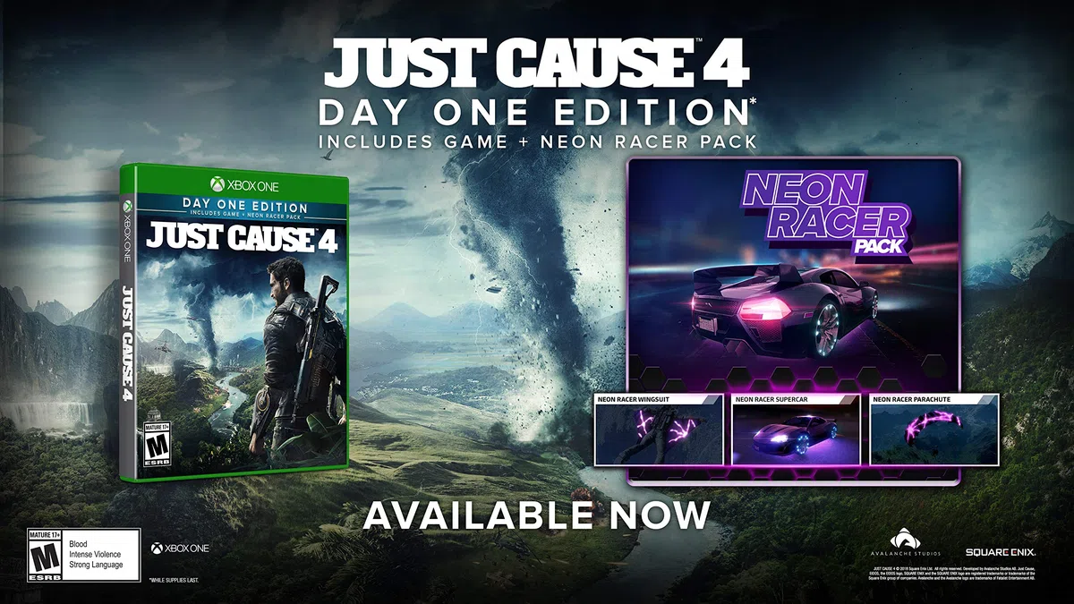 Square Enix Just Cause 4 Day One Edition videogioco Xbox One