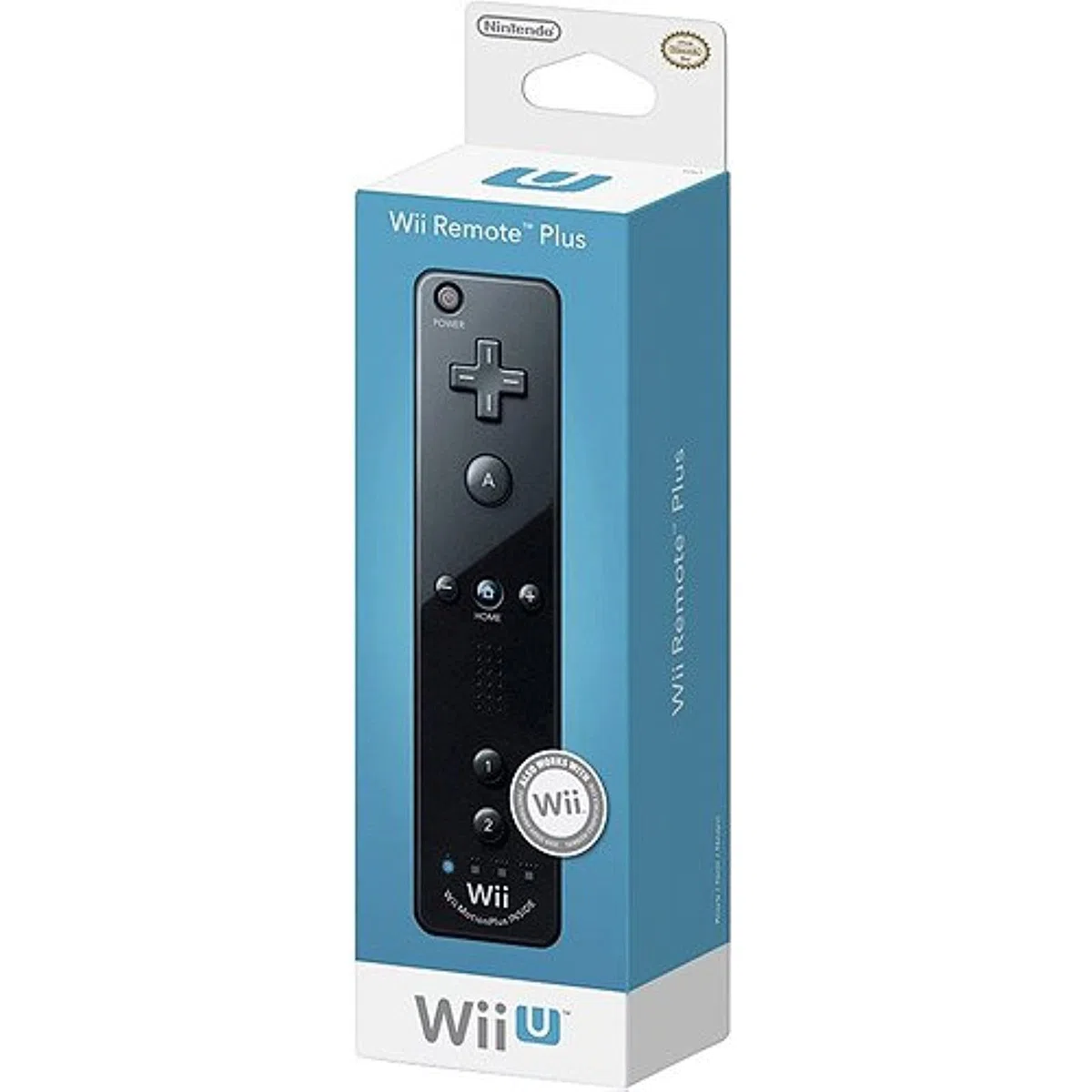 Nintendo Wii Remote Plus, Black - [Edizione: Regno Unito]