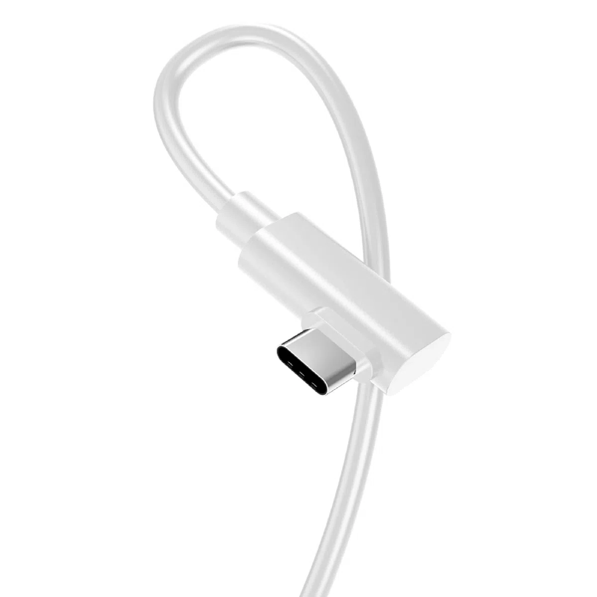 Cavo di collegamento per streaming VR compatibile per Oculus Quest, realtà virtuale Angolo cavo USB 3.2 Gen1 C-C Trasferimento dati ad alta velocità, cavo di ricarica rapida, 4.7M