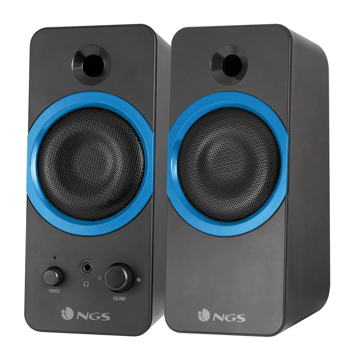 NGS GSX-200 - Altoparlanti Stereo da Gioco con 20 Watt di Potenza e Super Bassi