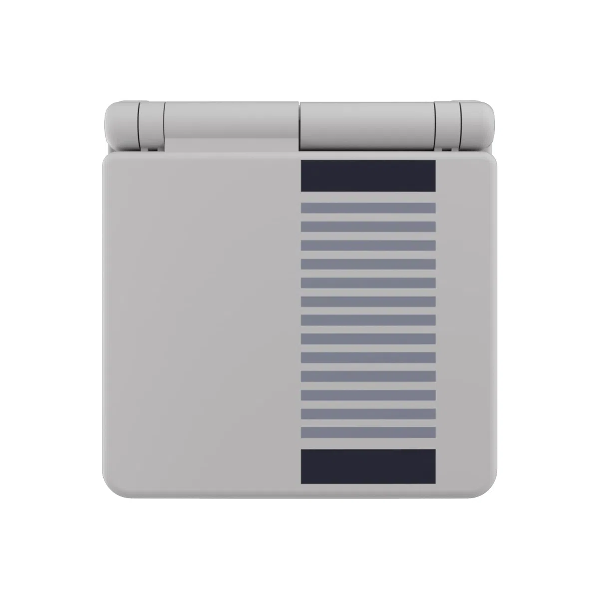 eXtremeRate Cover Custodia Tasti Ricambio per Gameboy Advance SP,Scocca Pulsanti Kit per GBA SP Console-Compatibile con IPS&Standard LCD(Non Include Console&IPS Schermo)-Stile NES
