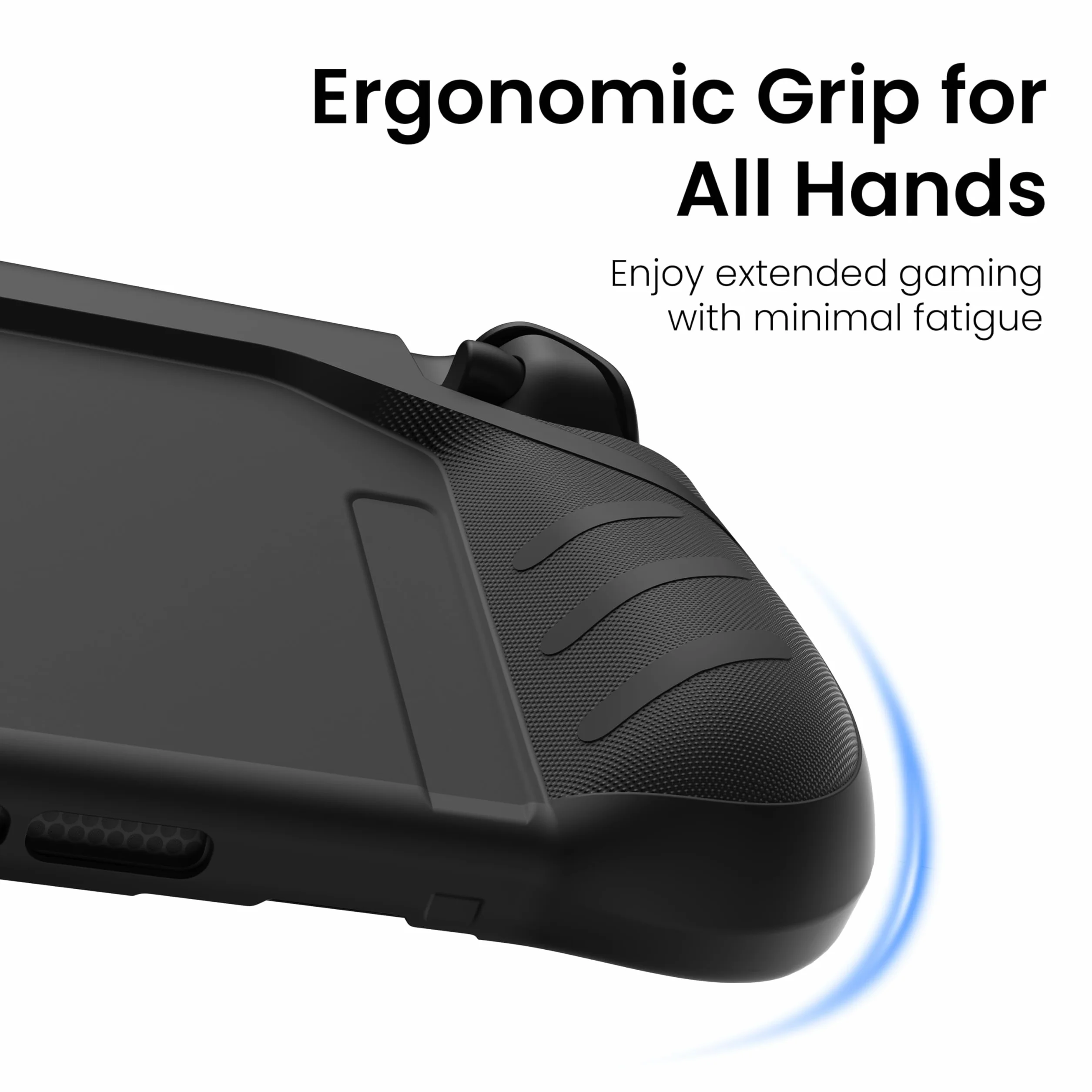 KIWIHOME P2 Dockable per Switch 2 Case 2025, Impugnatura ergonomica antiscivolo Custodia protettiva anti-caduta Accessori per Switch 2 Case, Nero