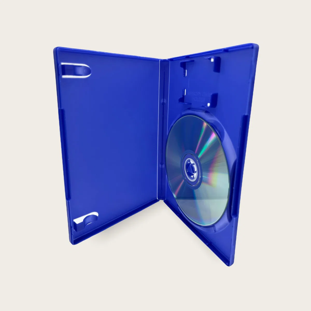 Dragon Trading, 5 custodie per giochi Playstation PS2, custodia di ricambio blu per videogioco con alloggiamento per la card