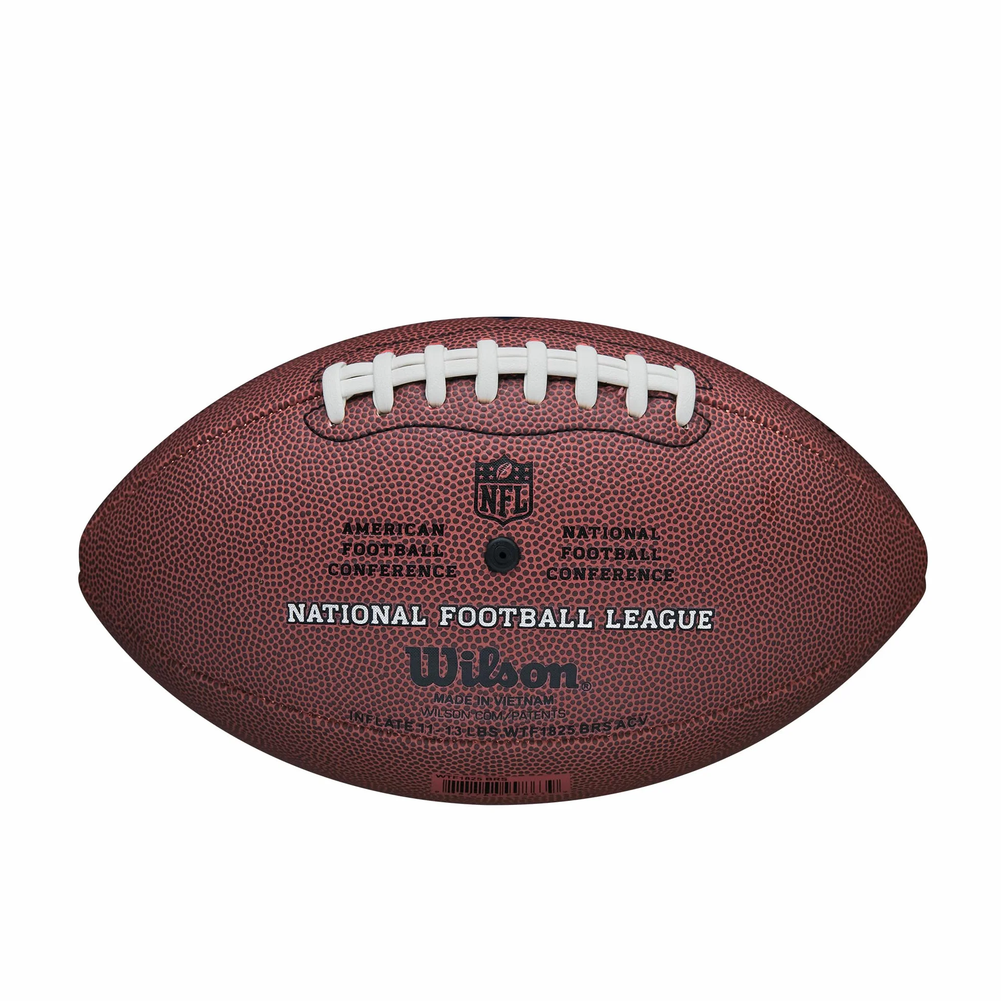 Wilson, Palla da Football Americano NFL Duke Replica, Pelle composita, Dimensioni Ufficiali, Marrone, WTF1825XBBRS