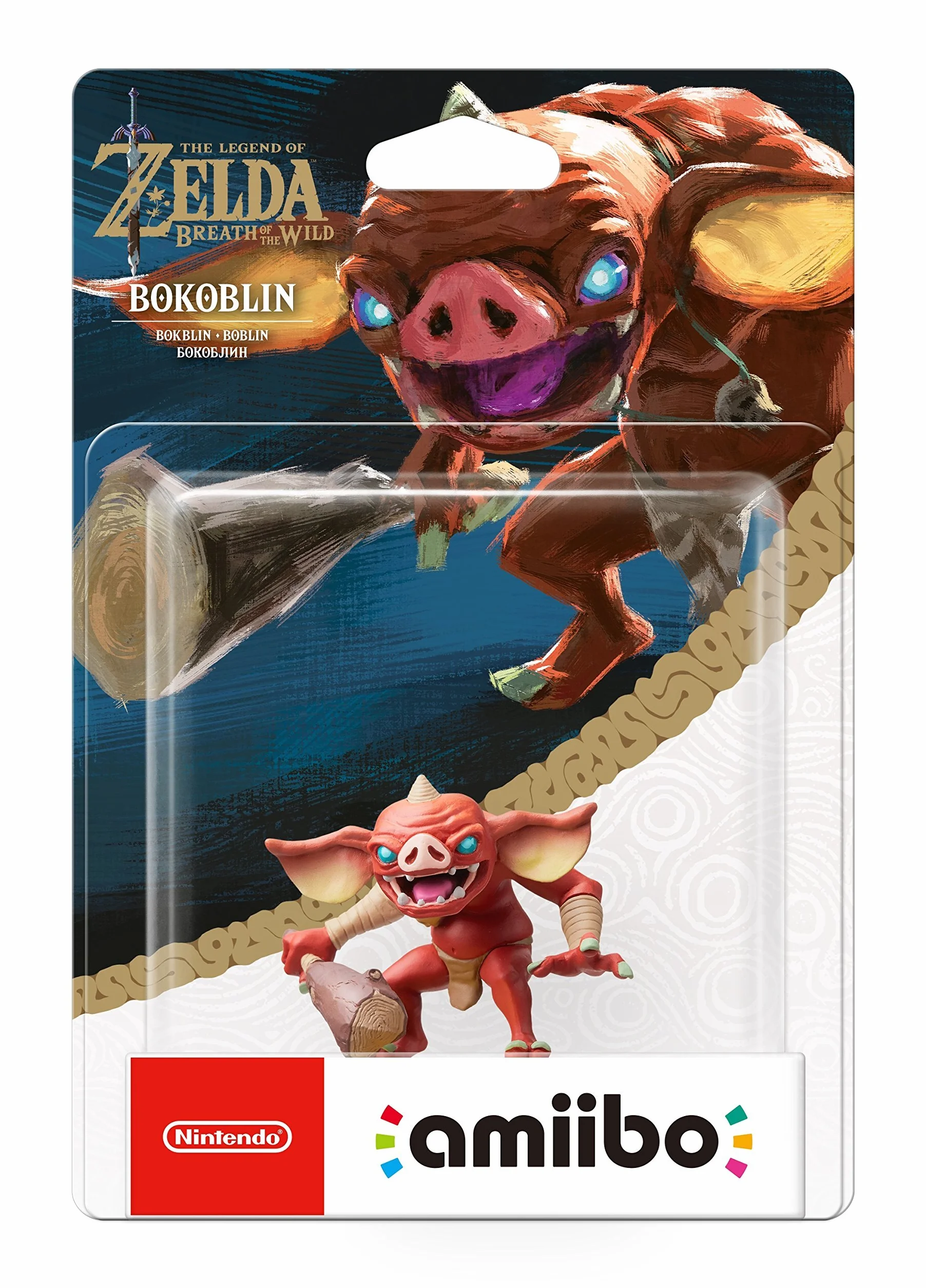 Amiibo The Legend of Zelda: Breath of the Wild Boblin Figurina