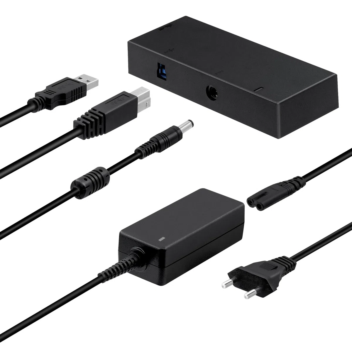 Mcbazel Xbox One Sensor Converter per Kinect 2.0 Adattatore sensore con alimentatore compatibile con X-box One Slim/X-box One X/PC - Spina UE