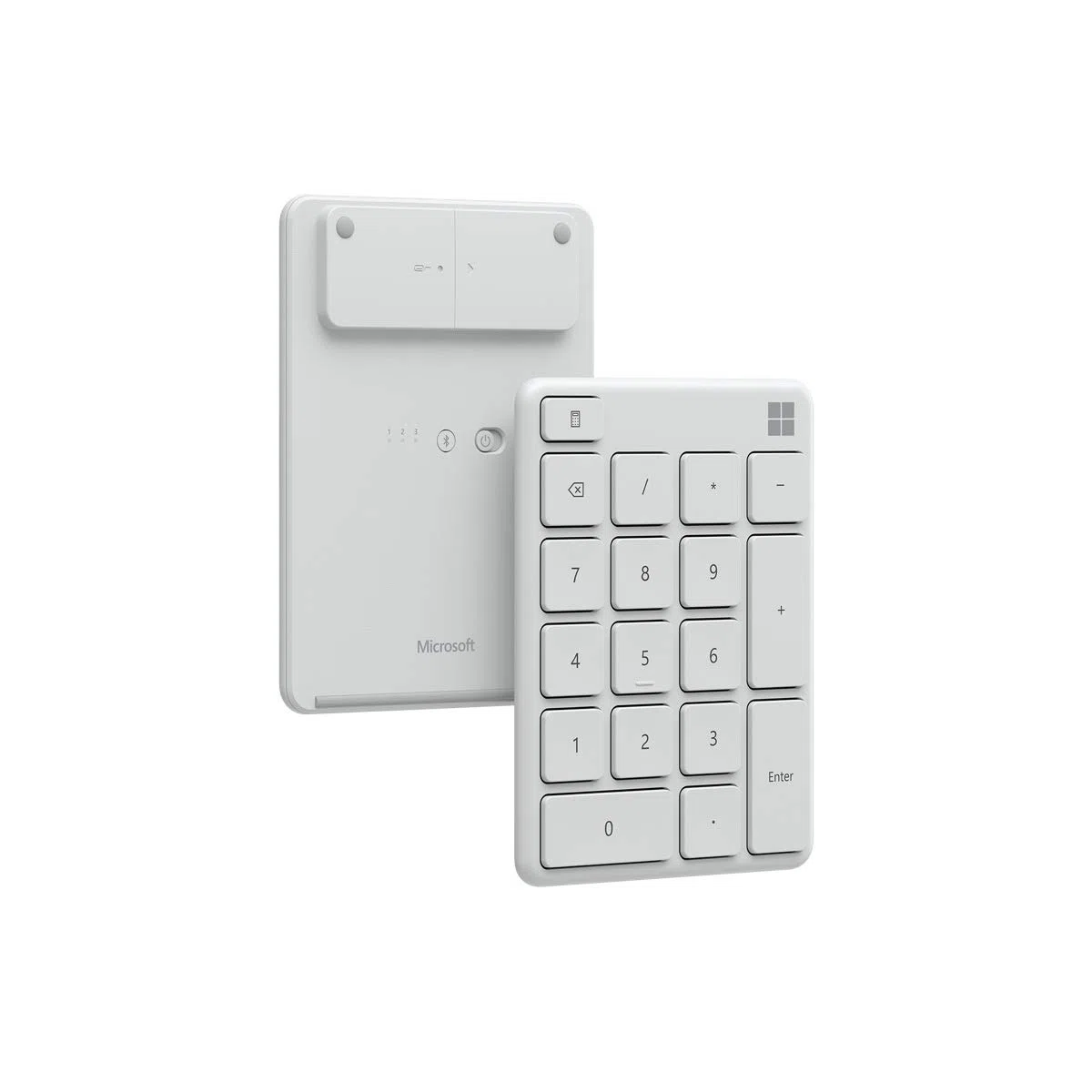 Microsoft Number Pad clavier numérique Universel Bluetooth Blanc