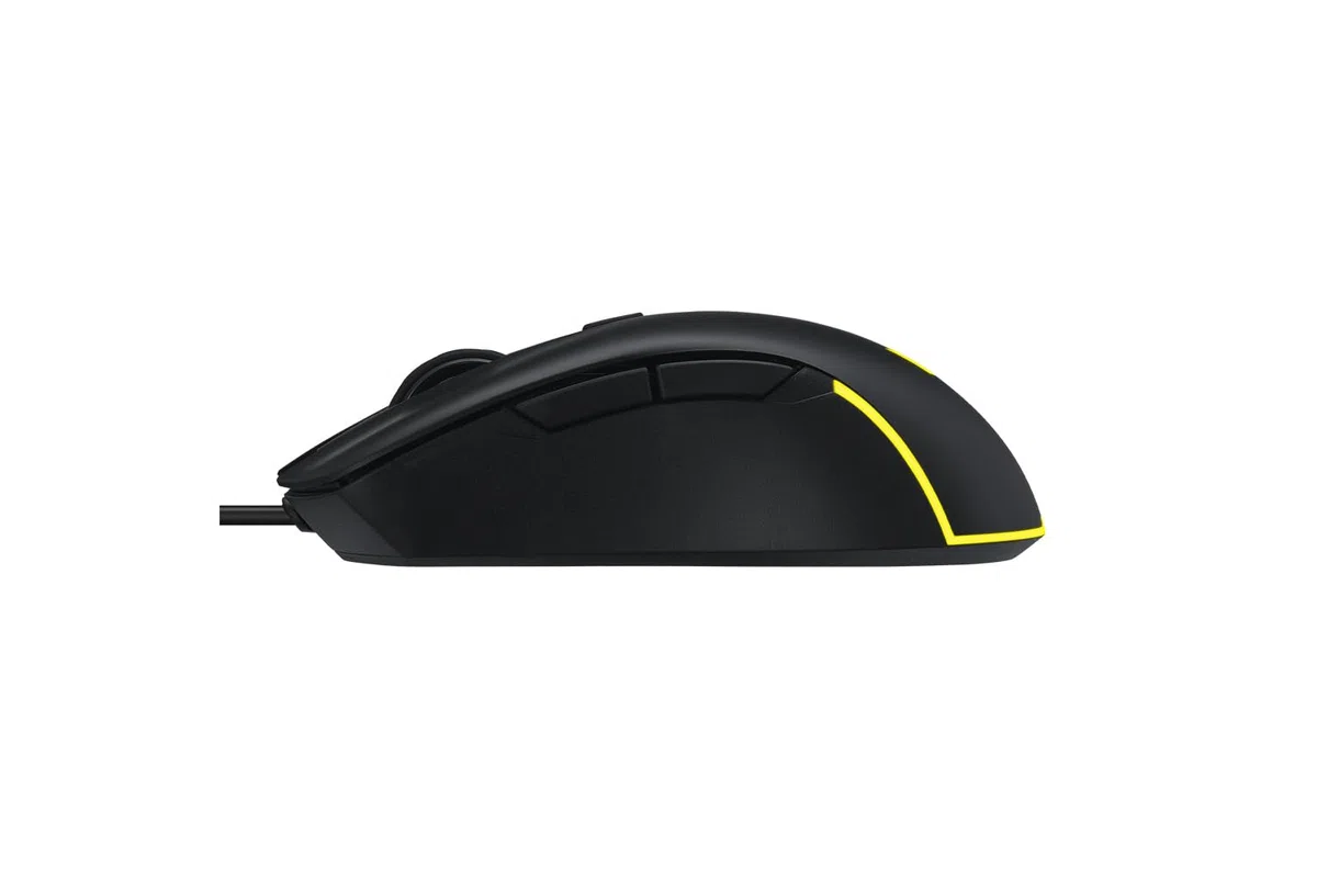 ASUS TUF Gaming M3 GEN II, Mouse Gaming Cablato, Sensore a 8000 DPI, Solo 59 g, Rivestimento Durevole IP56, Durata degli Switch di 60 Milioni di Click, 6 Pulsanti Programmabili, Aura Sync, Nero