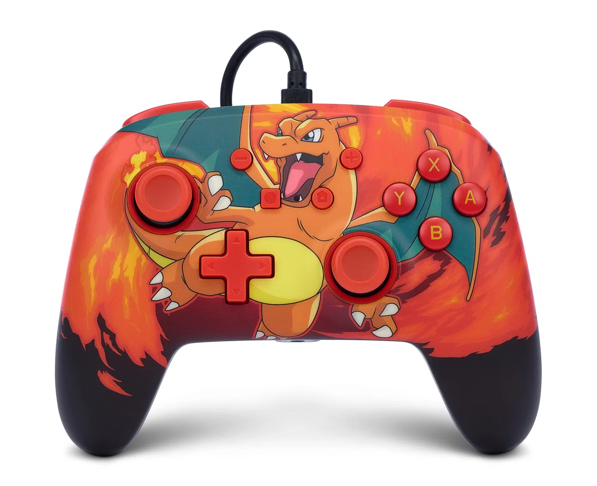 Controller cablato avanzato PowerA per Nintendo Switch - Pokémon: Charizard Vortex