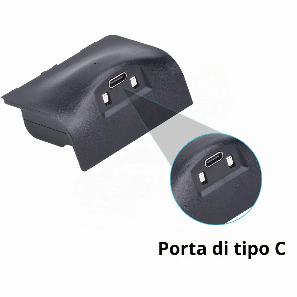 Batteria Ricaricabile per Xbox Series X&S con Adattatore USB-C