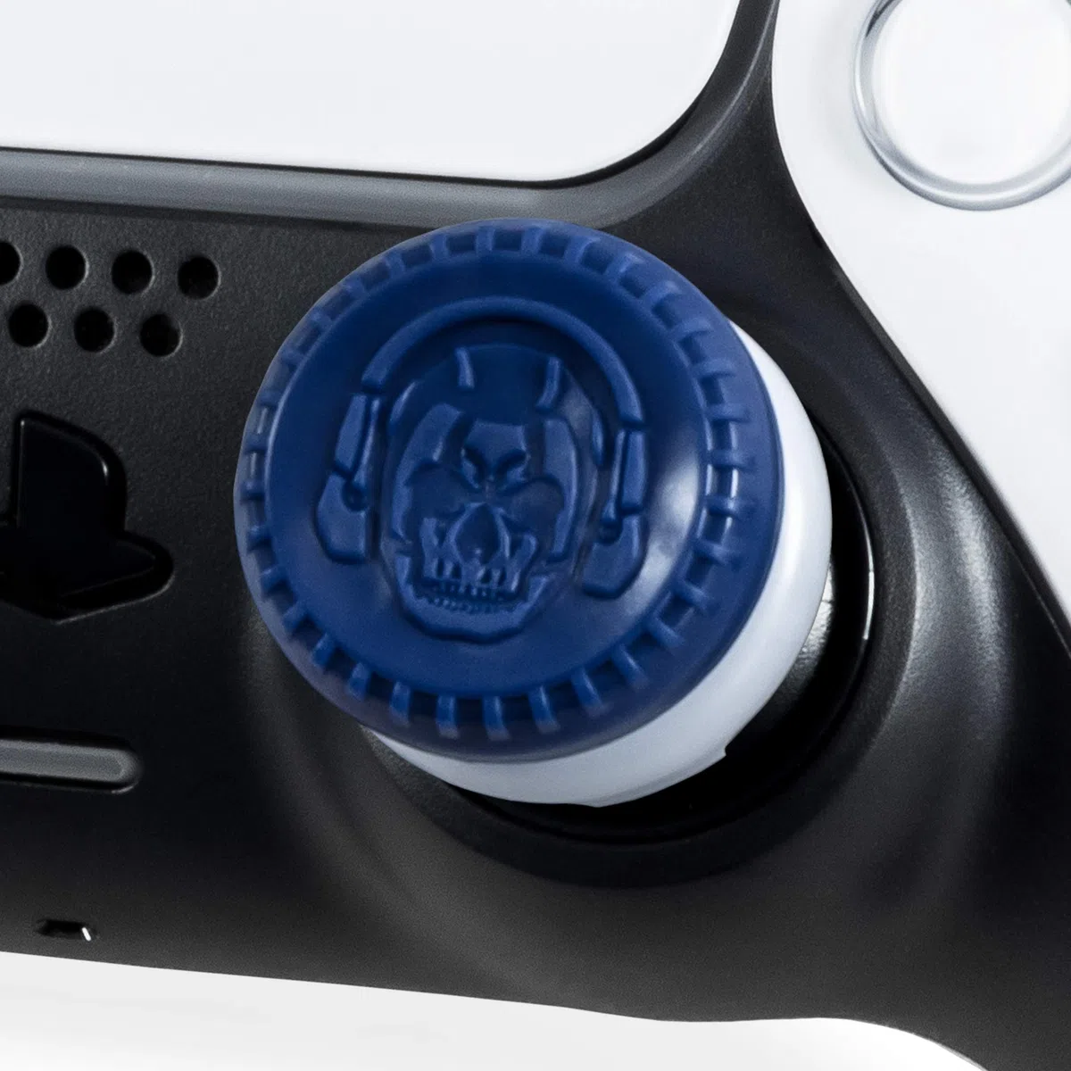 KontrolFreek Call of Duty: Warzone Performance Thumbsticks per PlayStation 4 (PS4) e PlayStation 5 (PS5) | 2 levette ibride a profilo alto | Blu/Grigie