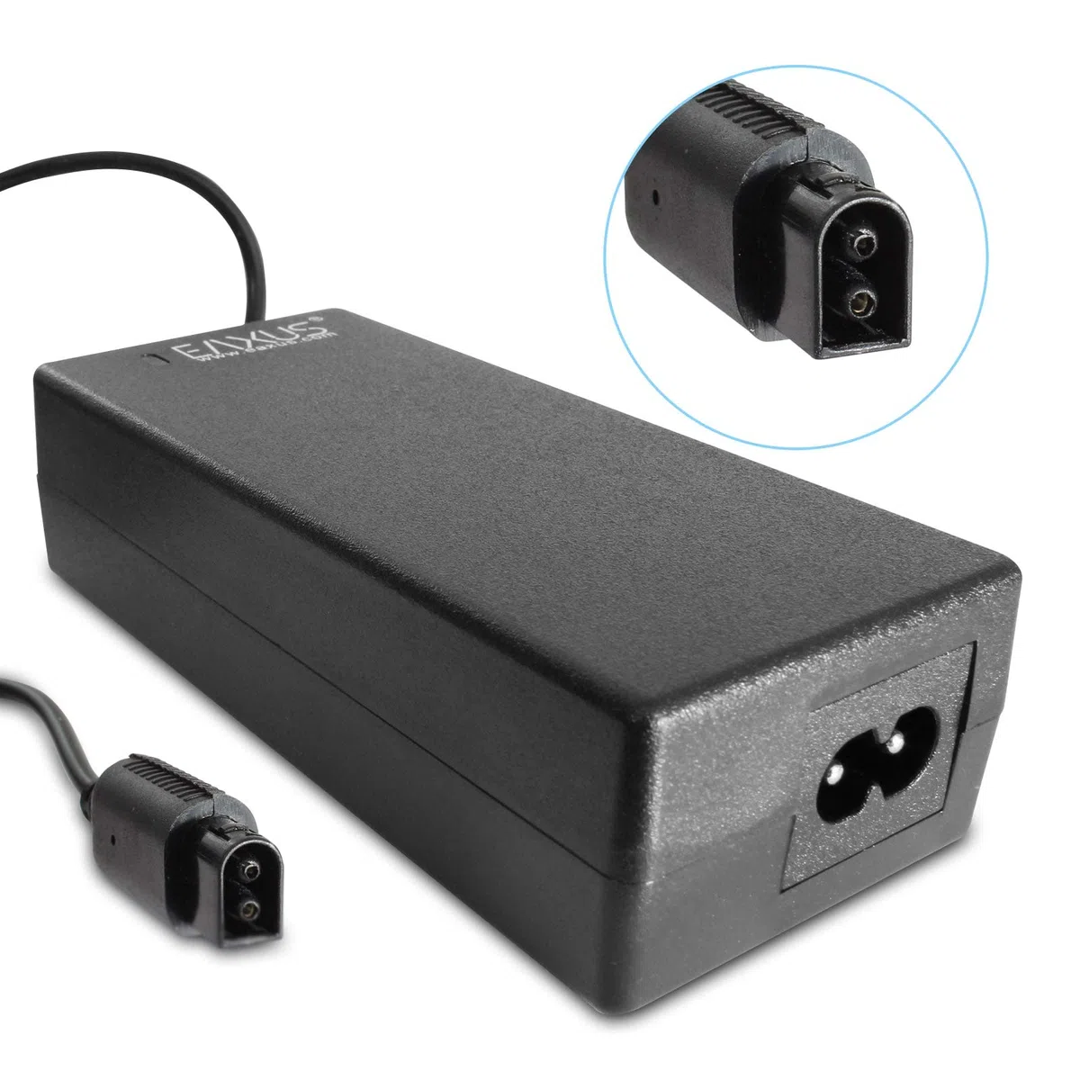 Eaxus® Alimentatore adatto a Nintendo GameCube NGC ⚡ - Cavo di alimentazione di 2,40 metri / adattatore AC