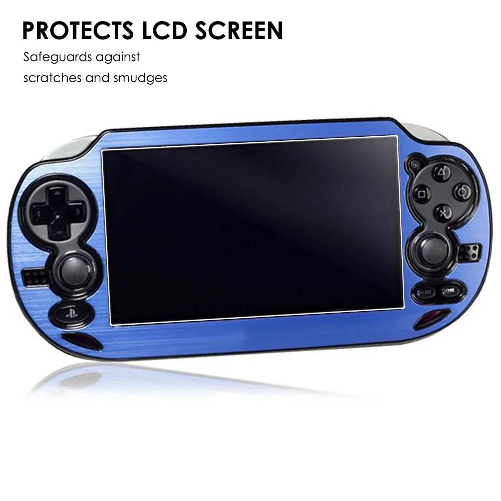 AFUNTA Pellicole di Protezione per Schermo per Sony Playstation Vita 1000, 2 Pack (4 Pezzi) Pellicola in Vetro Temperato per Schermo e Pellicole in Pet per Posteriori, PS Vita PSV 1000 Accessorio
