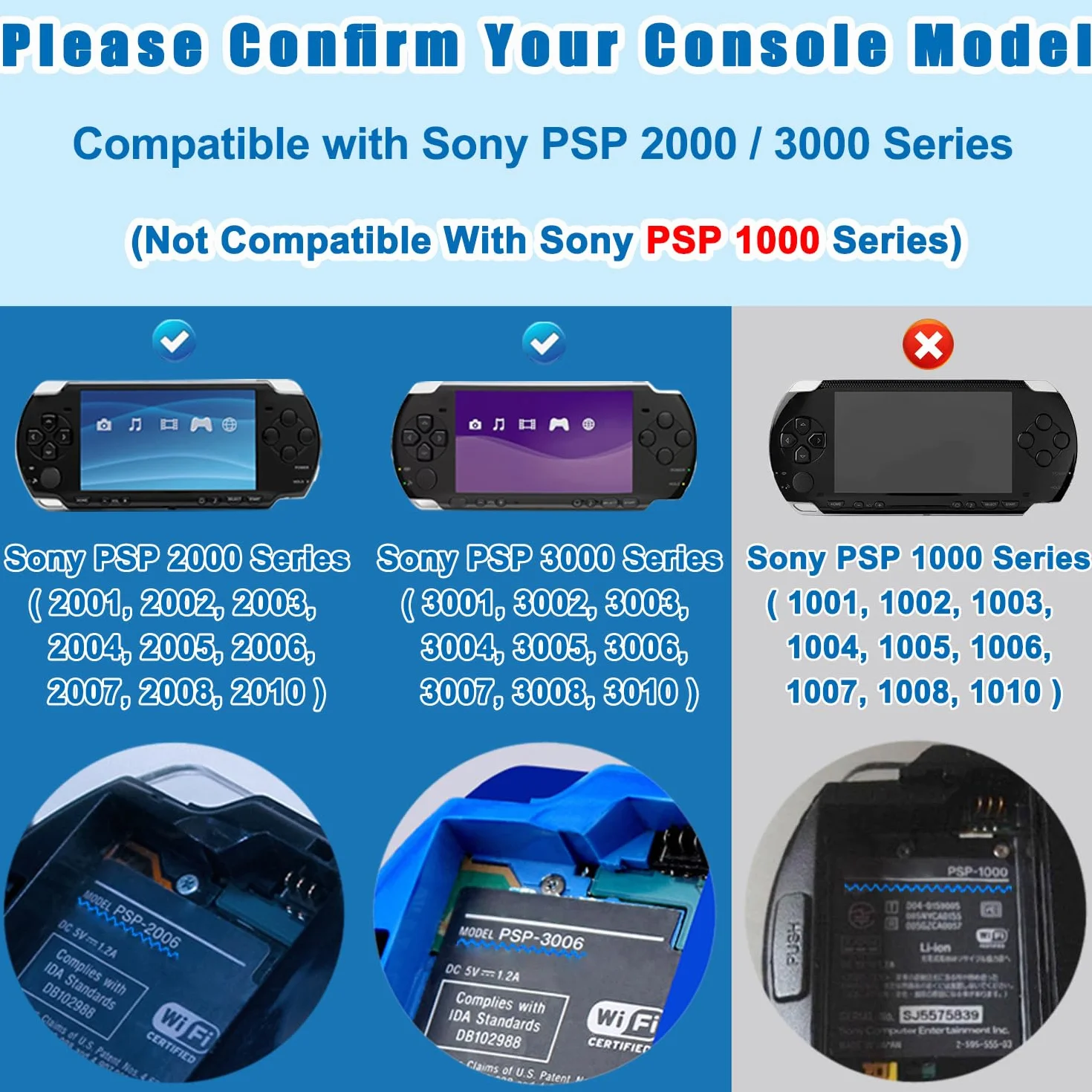OSTENT Real 1400mAh 3.6V agli ioni di litio agli ioni di litio ricaricabile ai polimeri di batteria Pack sostituzione versione aggiornata per Sony PSP 2000/3000 PSP-S110 Console videogiochi