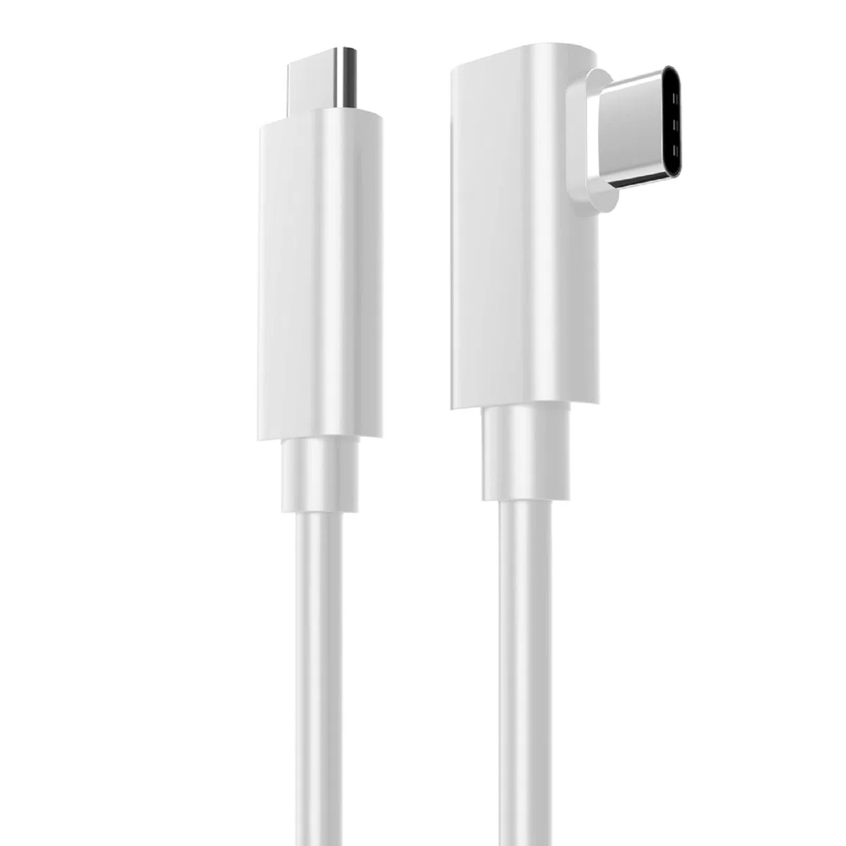 Cavo di collegamento per streaming VR compatibile per Oculus Quest, realtà virtuale Angolo cavo USB 3.2 Gen1 C-C Trasferimento dati ad alta velocità, cavo di ricarica rapida, 4.7M