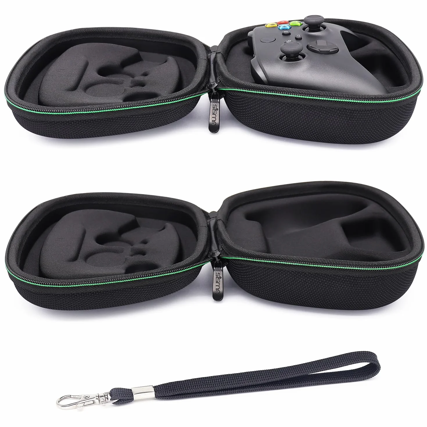 sisma Custodia Compatibile con Controller Wireless Xbox Series X S o Core, Custodia da viaggio Cover rigida per Riporre e Proteggere Gamepad Xbox, Facile da trasportare - Nero