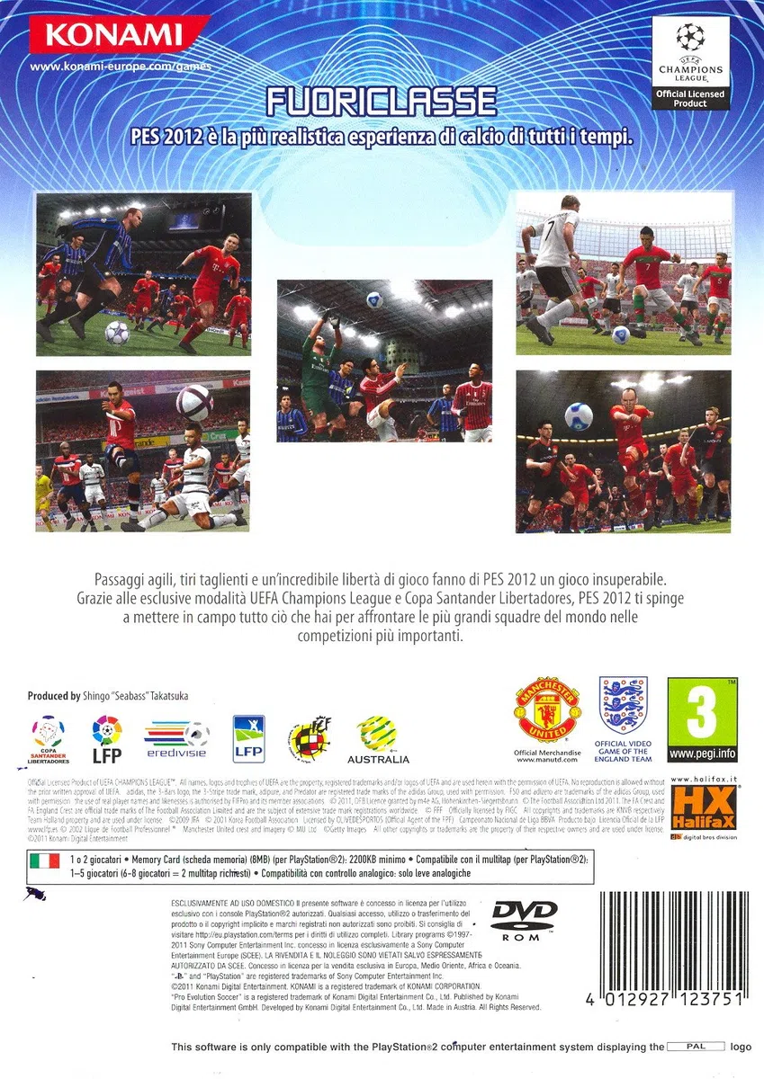 Pro Evolution Soccer 2012