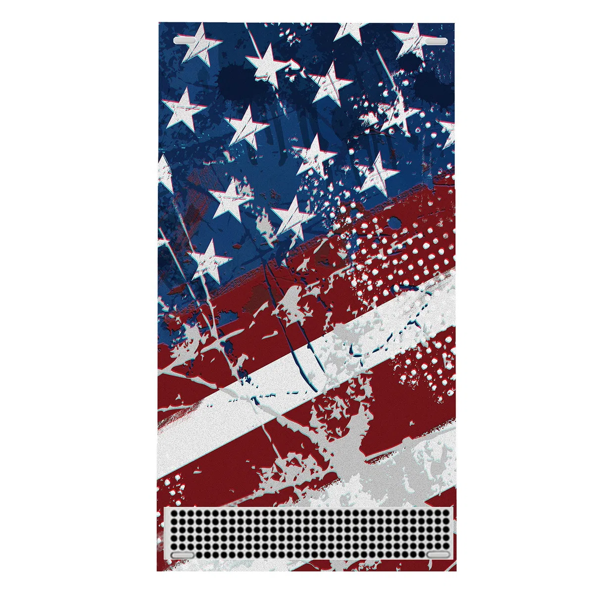 PlayVital Adesivo Skin per Xbox Series S Console&Controller Sticker Decal Cover Vinile per Xbox Series S-Bandiera US