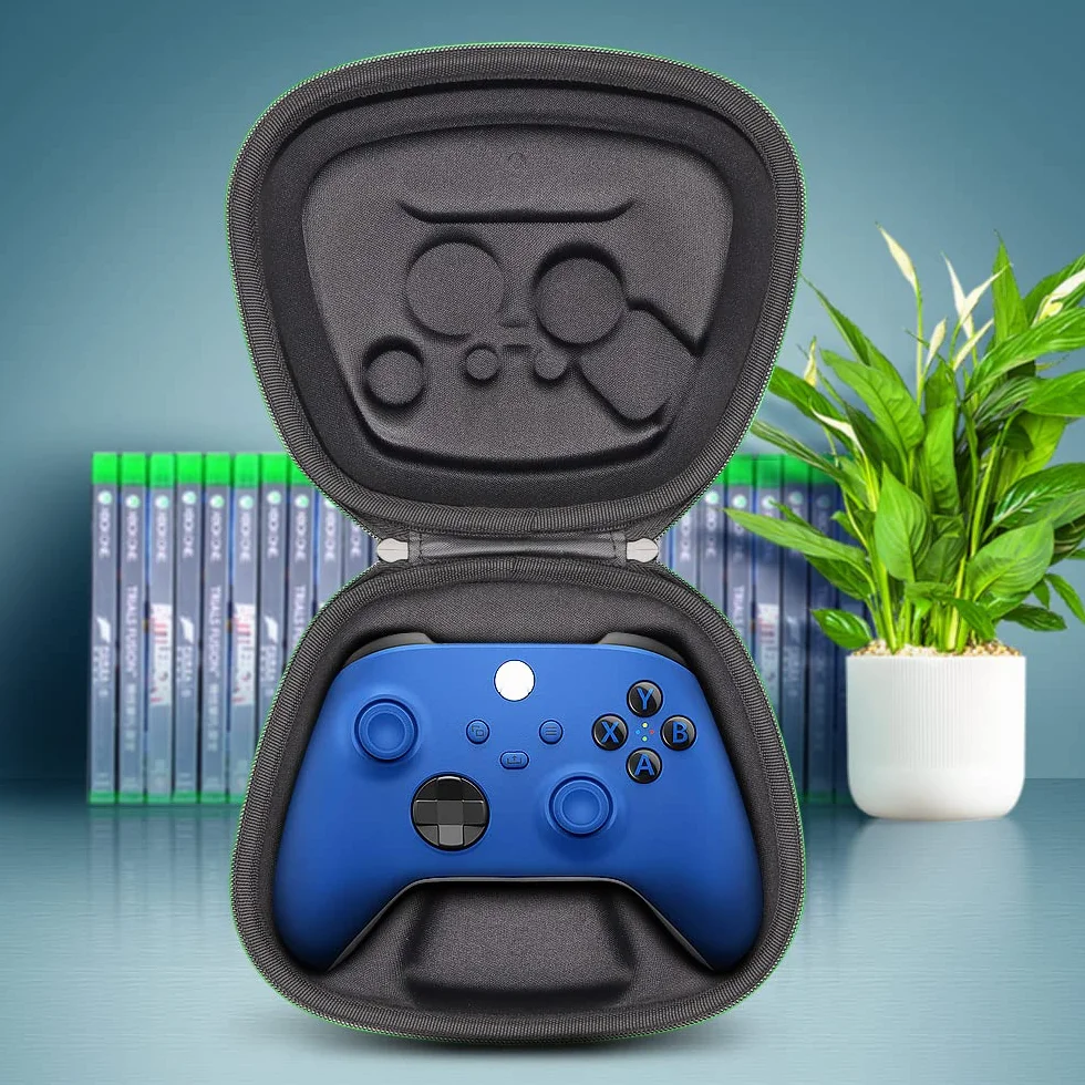 sisma Custodia Compatibile con Controller Wireless Xbox Series X S o Core, Custodia da viaggio Cover rigida per Riporre e Proteggere Gamepad Xbox, Facile da trasportare - Nero