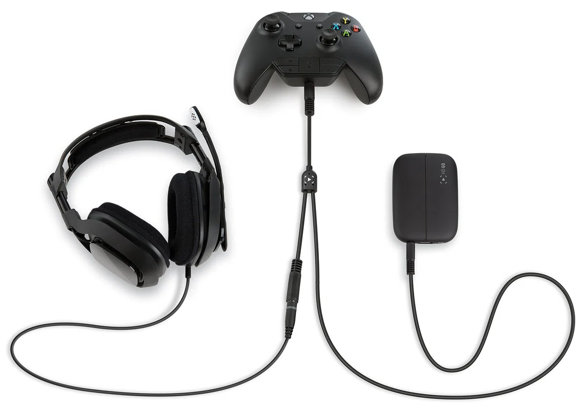 Elgato Gaming Chat Link Adattatore Audio per PS4 e PS4 Pro, Nero