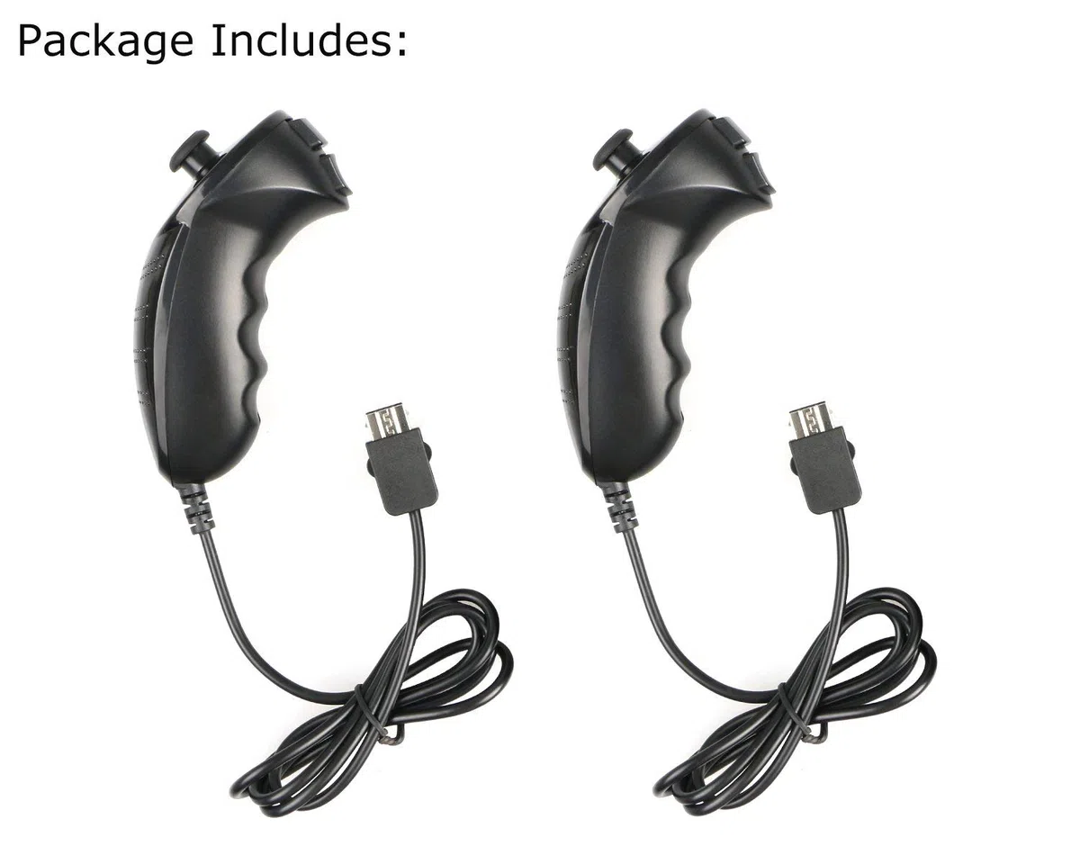 Nunchuck - Telecomando di ricambio per console Nintendo Nunchuk Wii U Wii