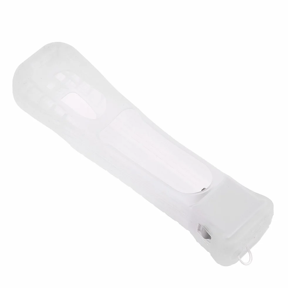 Yunir Adattatore sensore Motion Plus, Adattatore sensore MotionPlus con Custodia in Silicone estesa di Ricambio per Telecomando (Bianca)