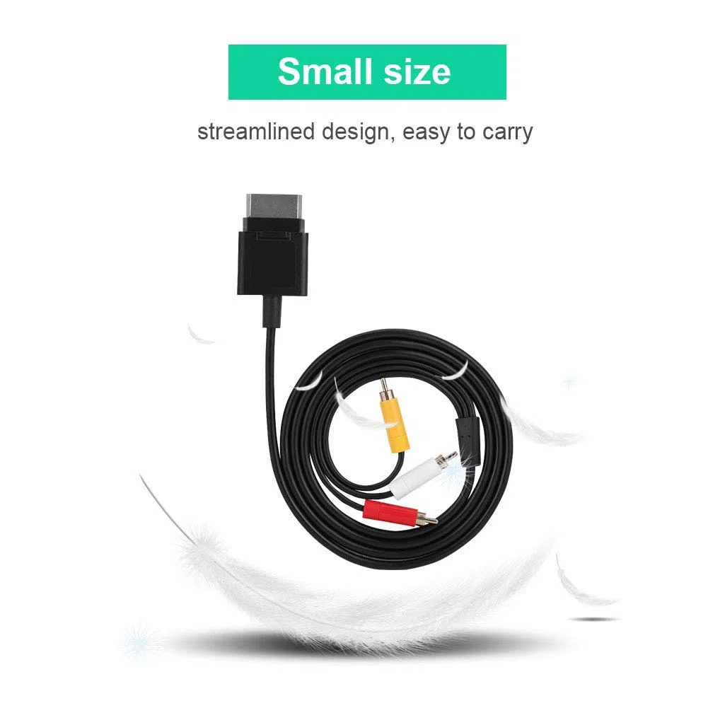 Dioche Cavo Av per 360 Cavo di Alimentazione per 360 Abs 1.8M Cper Cavo Tv Abs OMPonent Cavo Av per o Cavo Video per 360 Slim