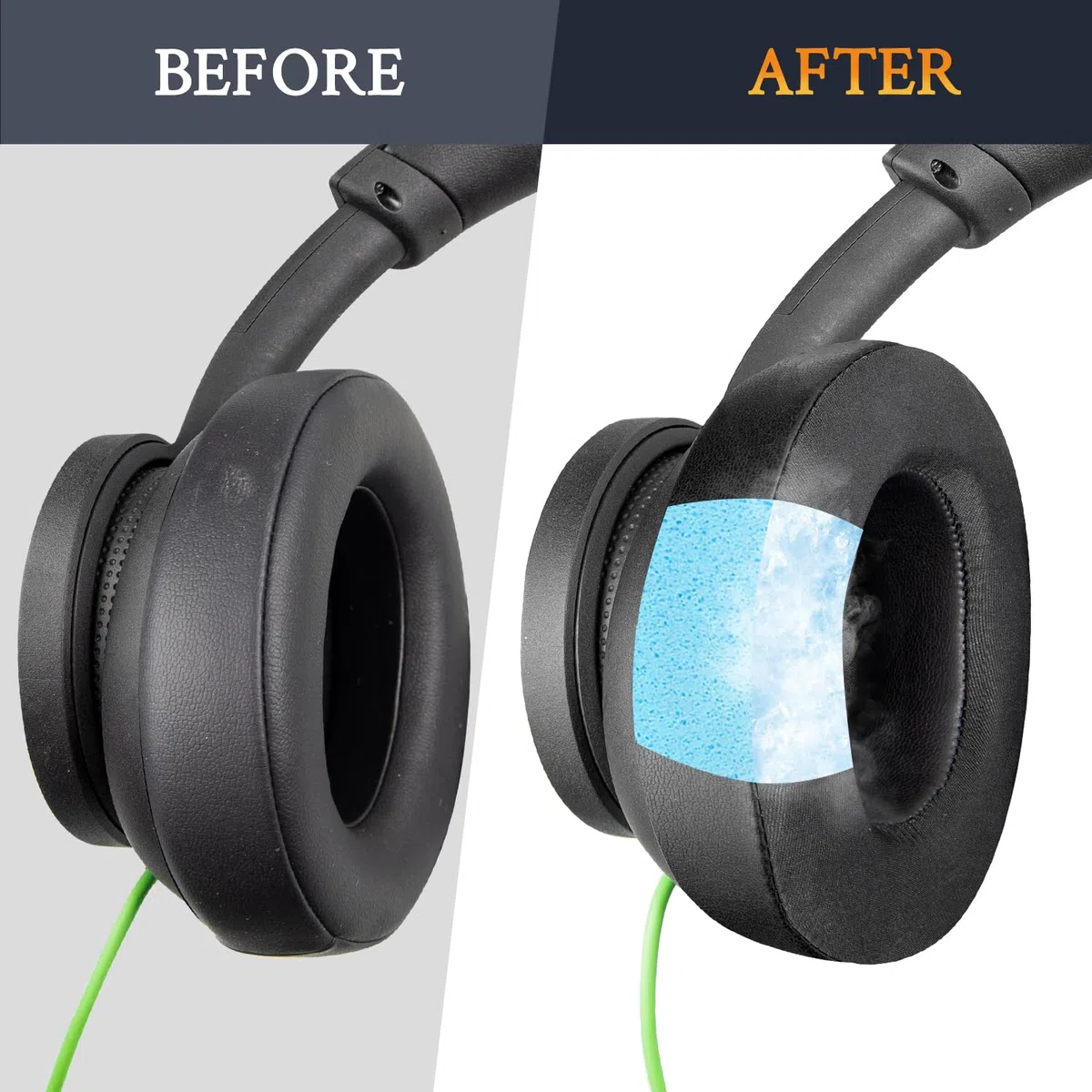 SOULWIT Cuscinetti Auricolari di Ricambio per Microsoft Xbox Wireless/Cavo, Cuffie Xbox Wireless (Versione 2024), Padiglioni per Xbox Stereo 20th Anniversary Special Edition Cuffie