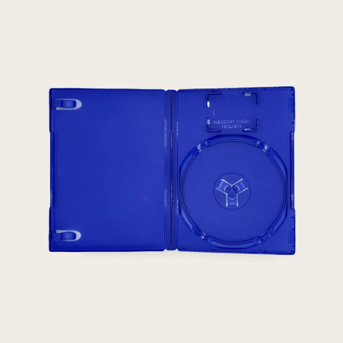 Dragon Trading, 5 custodie per giochi Playstation PS2, custodia di ricambio blu per videogioco con alloggiamento per la card