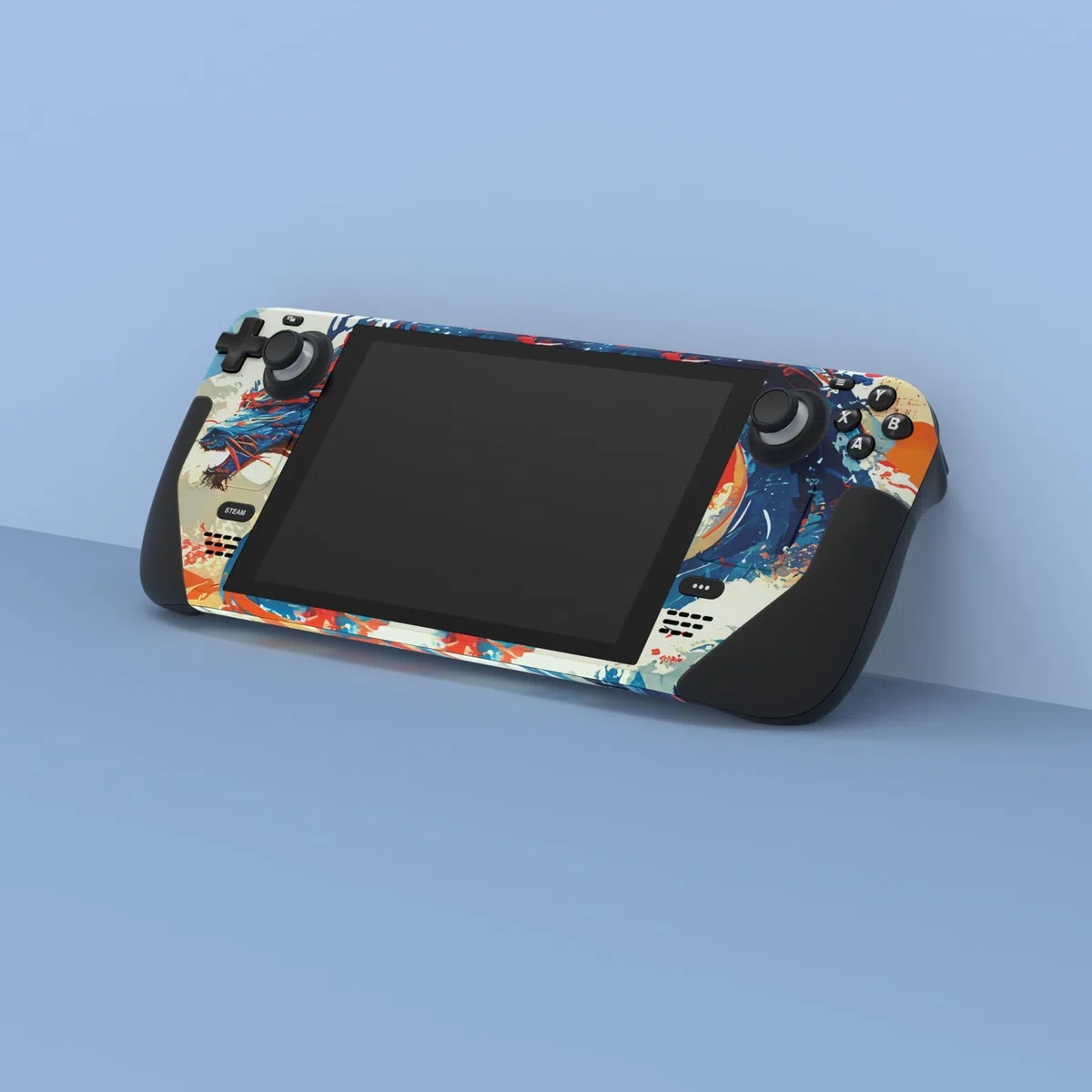 playvital Adesivo Skin per Steam Deck,Adesivi Decal Sticker Vinile Protettiva per Steam Deck OLED/LCD Console-Elisio del Drago