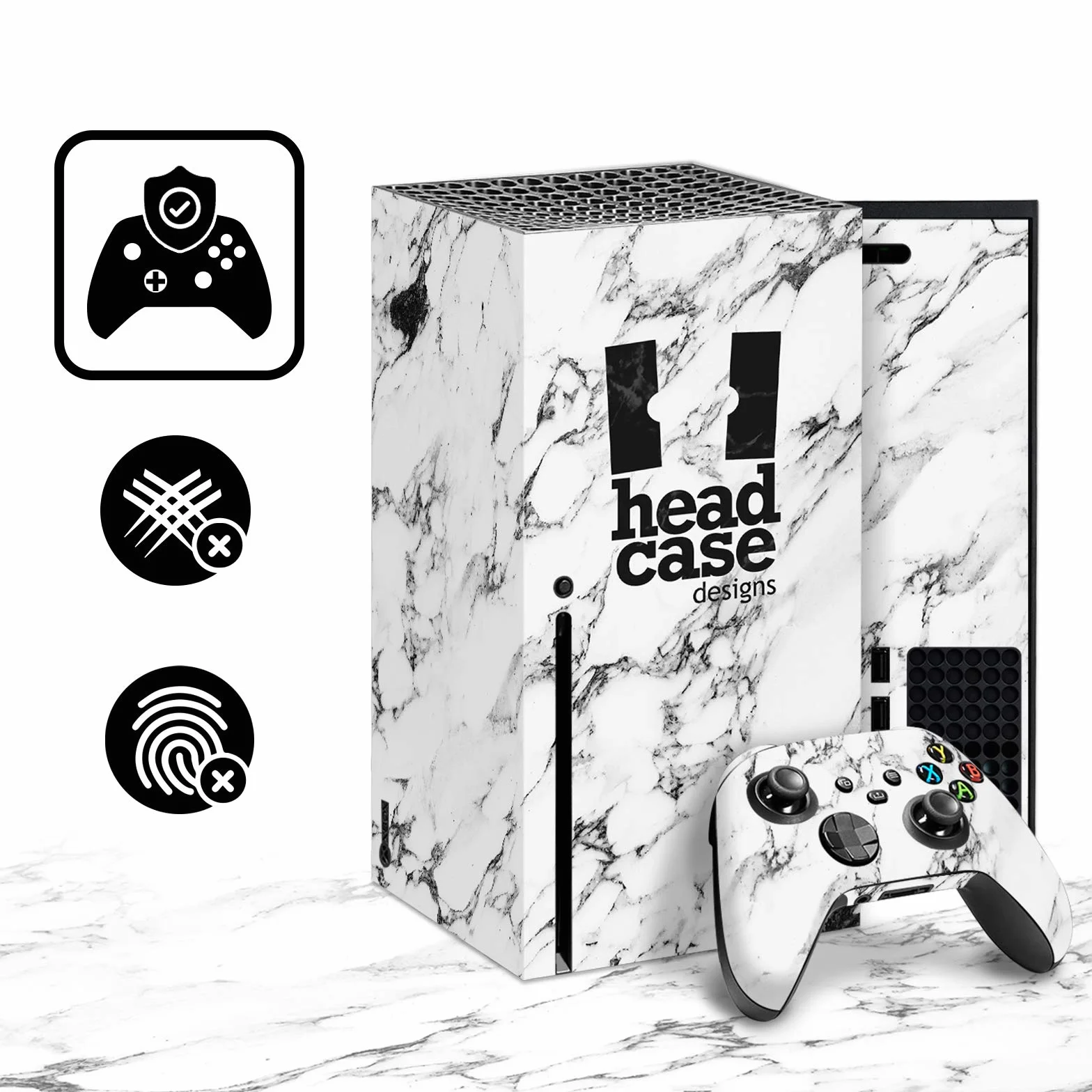Head Case Designs Licenza Ufficiale AC Milan 1899 Logo Nero Arte Vinile Sticker Gaming Pelle Adesivo Compatibile con Xbox One S Console