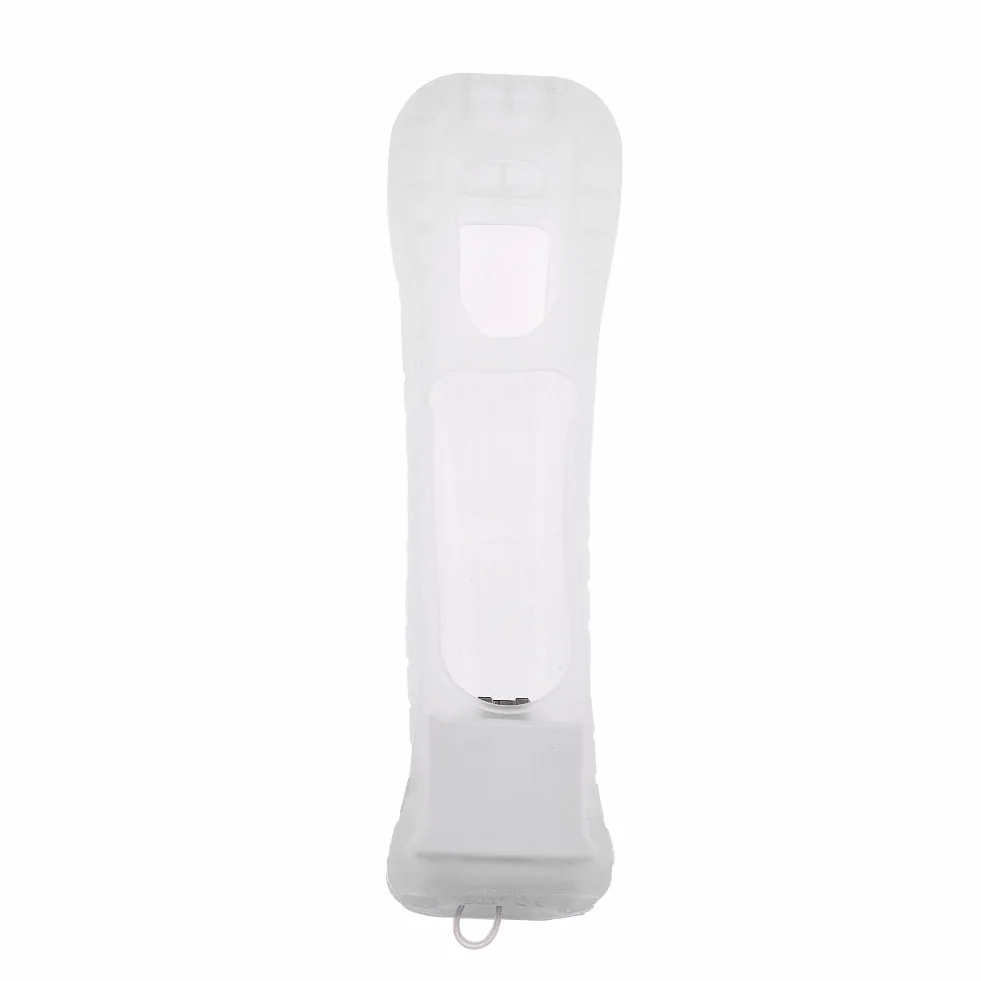 Yunir Adattatore sensore Motion Plus, Adattatore sensore MotionPlus con Custodia in Silicone estesa di Ricambio per Telecomando (Bianca)