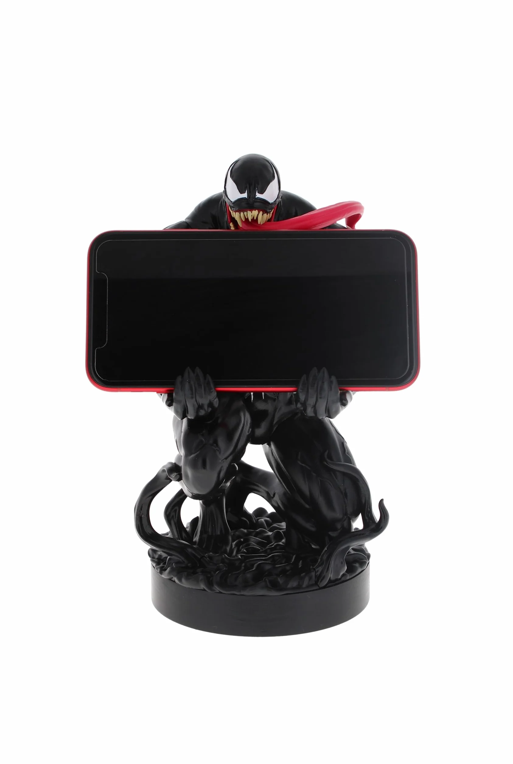 Cableguys Marvel Venom Supporto Controller e Telefono - Porta Cellulare Compatibile con Xbox, PlayStation e la Maggior Parte dei Controller, Accessori Gaming per Scrivania e Postazione Gamer