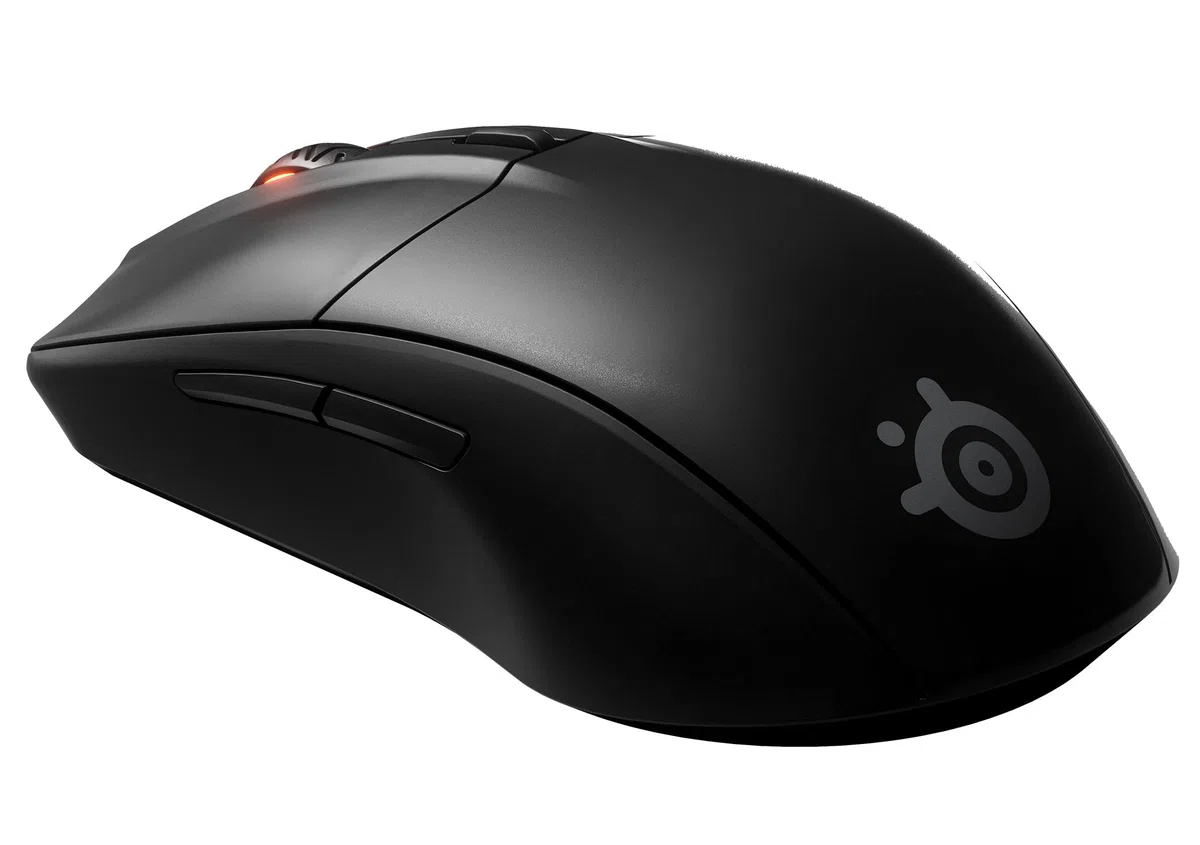 Steelseries Rival 3 Wireless, Mouse Da Gioco, Oltre 400 Ore Di Autonomia, Dual Wireless 2 -4 Ghz E Bluetooth 5.0, Nero
