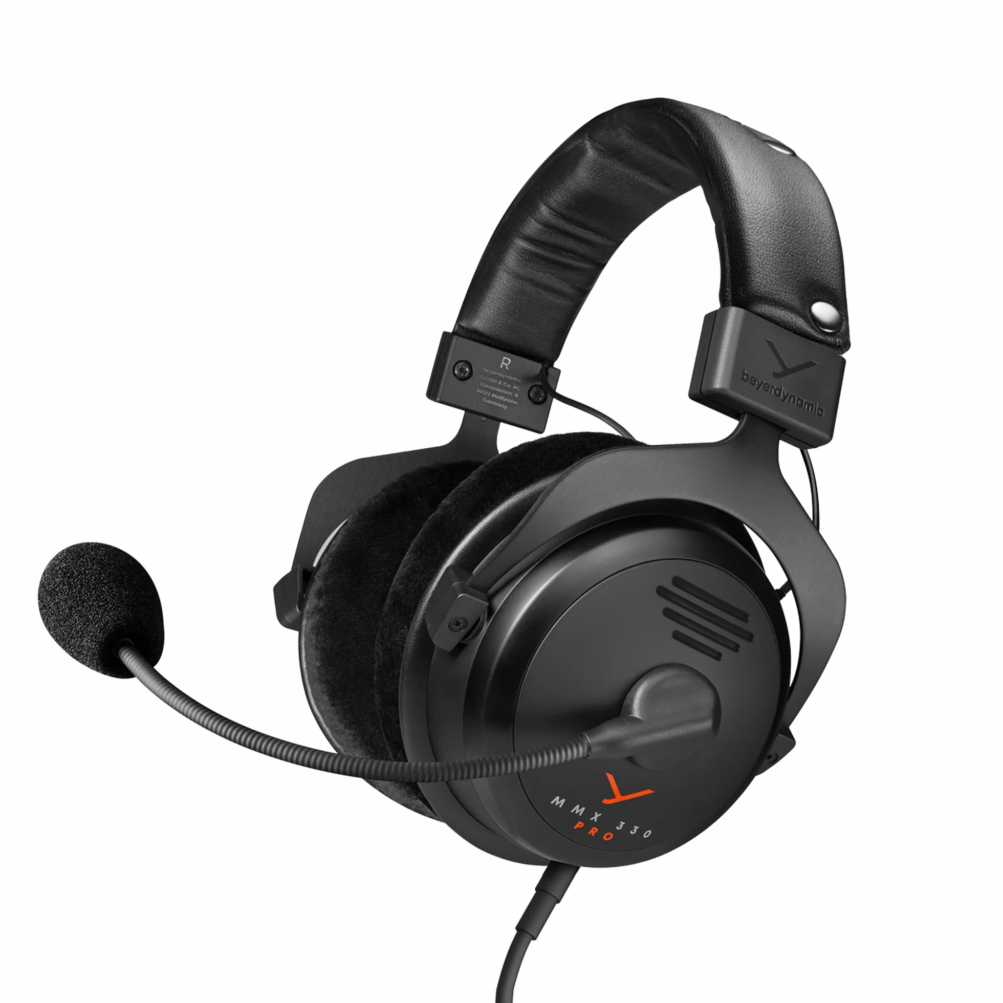beyerdynamic MMX 330 PRO Cuffie da gaming aperte con driver STELLAR.45 e microfono a condensatore, cablate prodotte in Germania