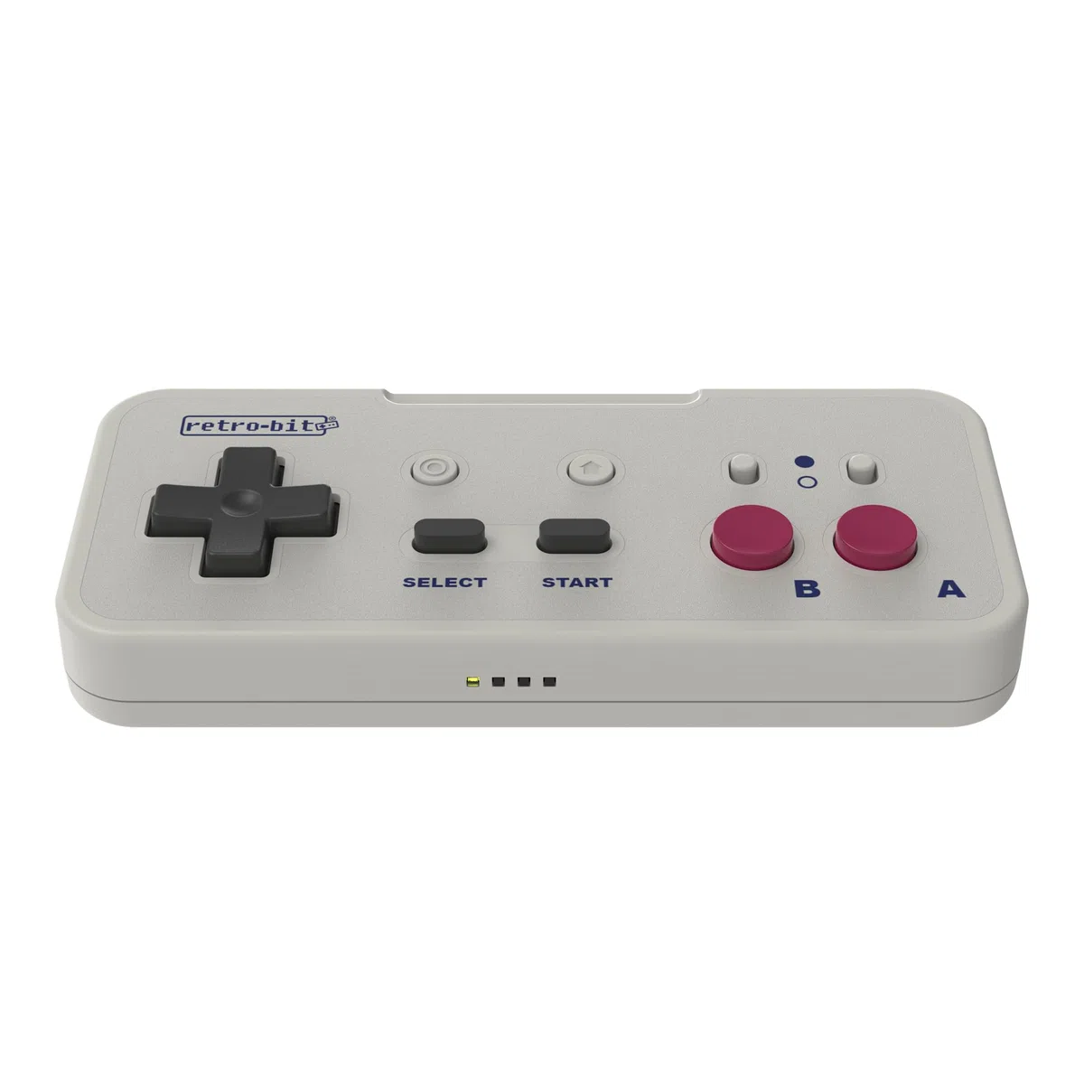 Retro-Bit Origin8 2.4 GHz Wireless Controller For Nintendo Switch & NES - USB & NES receivers included - GB Grey