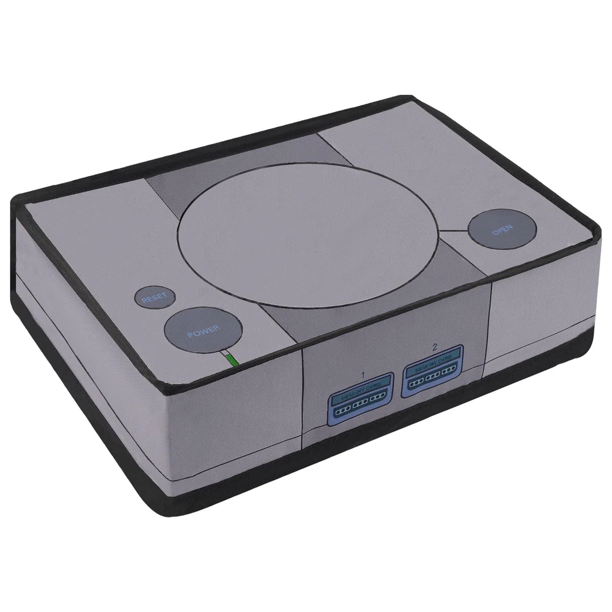 PlayVital Cover Antipolvere per ps5 Console, Copertura Nylon Orizzontale Custodia Protettiva Impermeabile per ps5 Standard Console Disc&Digital Edition(Non per Slim/Pro), Stile Retrò 32 Bit
