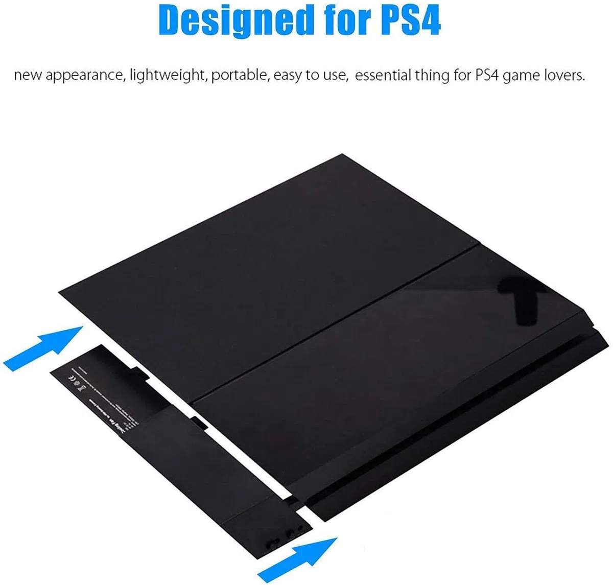 Linkhood Ventola di raffreddamento per PS4, raffreddamento esterno USB 5 ventole Turbo controllo della temperatura Ventole di raffreddamento per console di gioco Sony PlayStation 4 (solo per PS4)