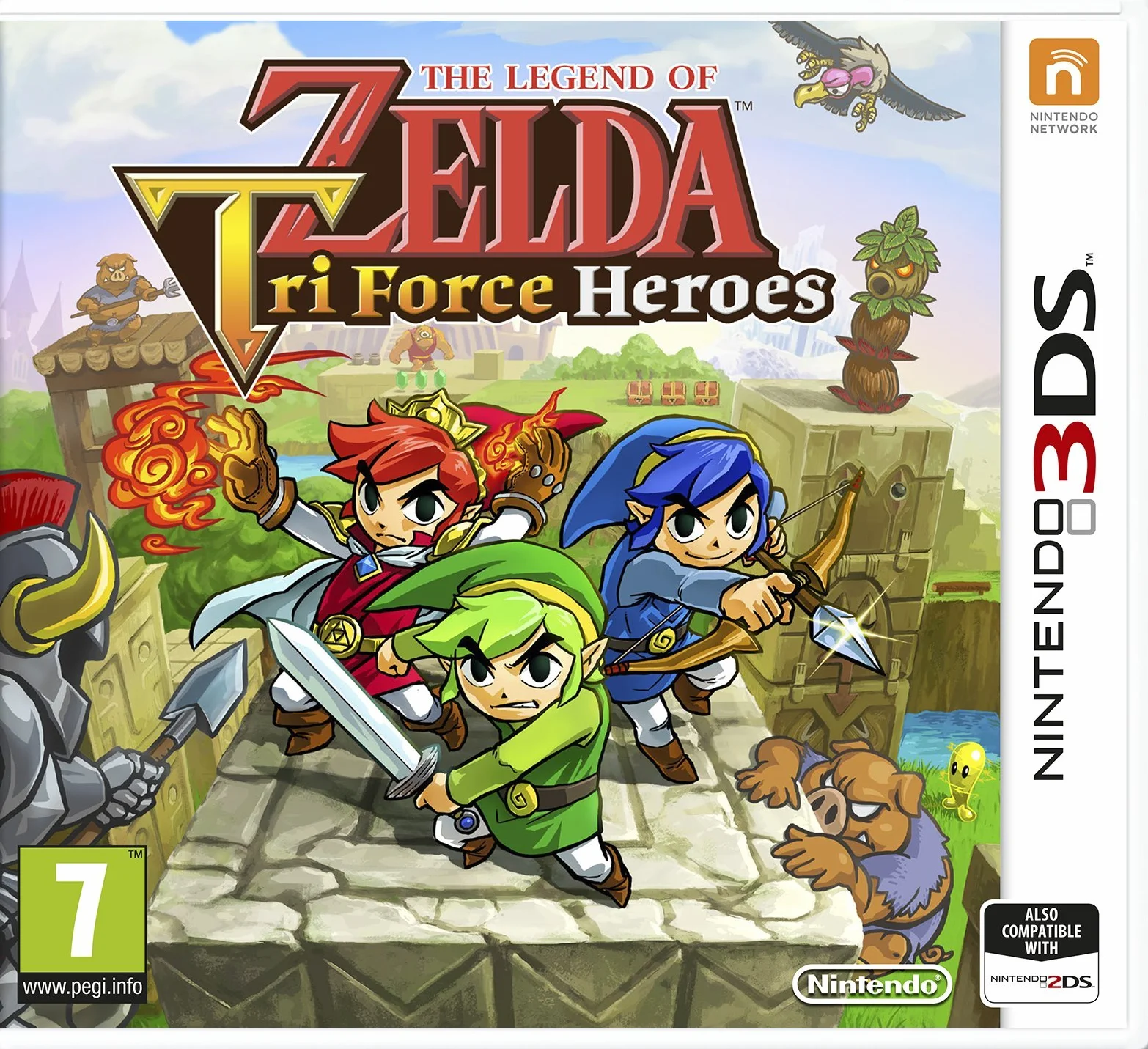 The Legend of Zelda: Tri Force Heroes - Nintendo 3DS