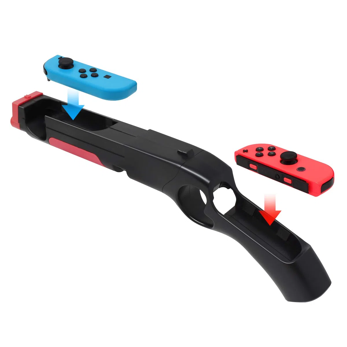 FASTSNAIL Pistola da Tiro Compatibile Con Controller Nintendo Switch/OLED - Ricambio per Giochi di Tiro