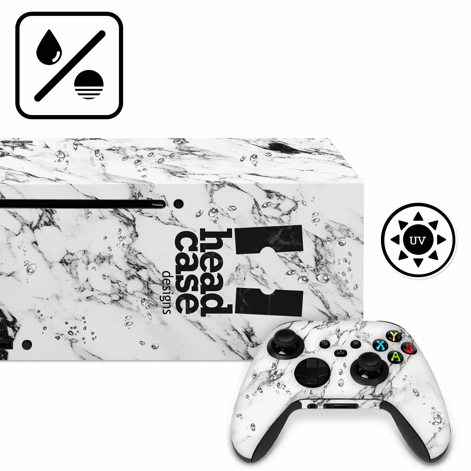 Head Case Designs Licenza Ufficiale AC Milan 1899 Logo Nero Arte Vinile Sticker Gaming Pelle Adesivo Compatibile con Xbox One S Console