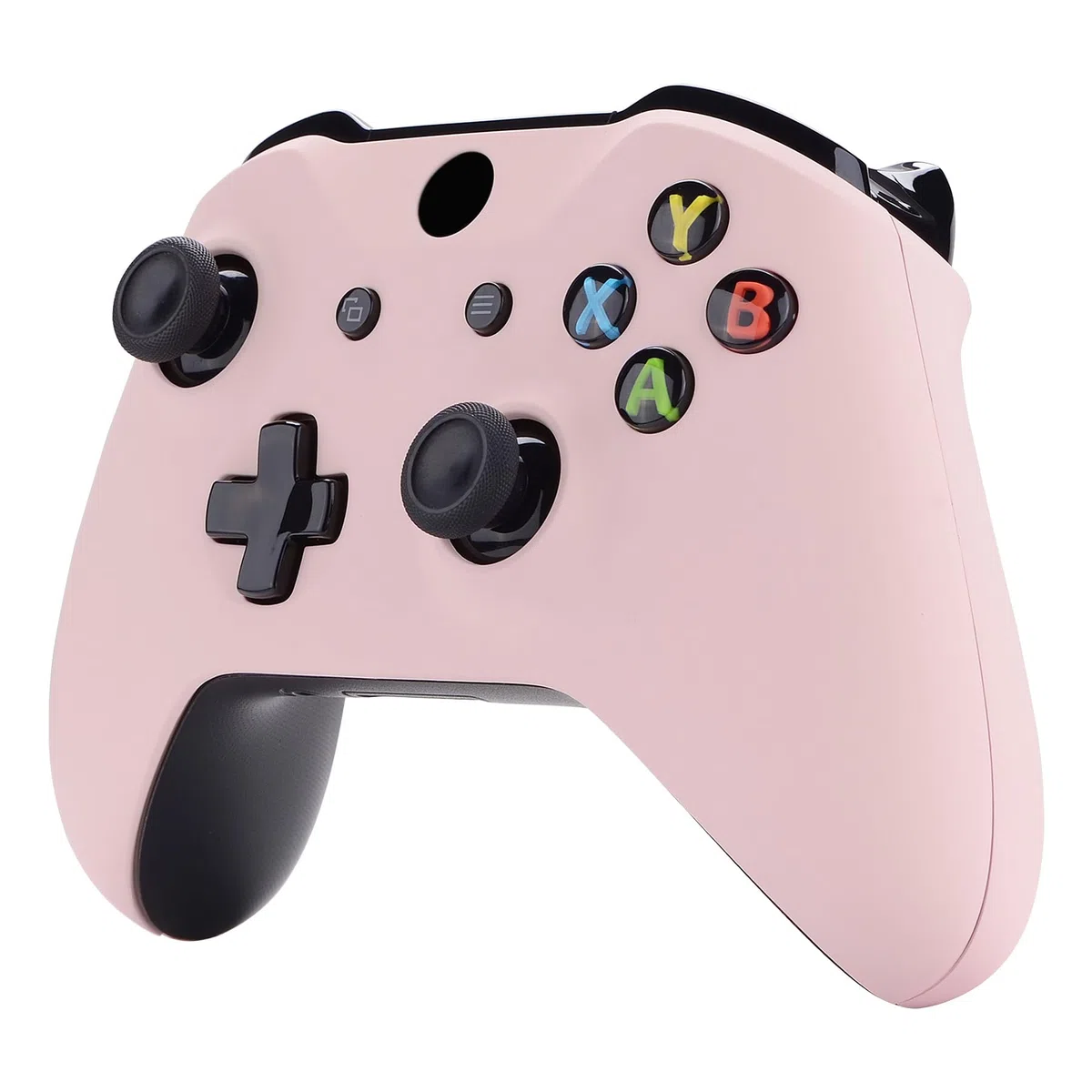 eXtremeRate Cover Grip per Xbox One S X Controller Model 1708,Custodia Frontale Case Scocca Copertura Impugnatura Shell Ricambio per Xbox One S X Joystick-Rosa
