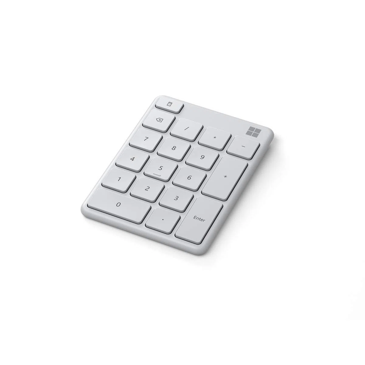 Microsoft Number Pad clavier numérique Universel Bluetooth Blanc