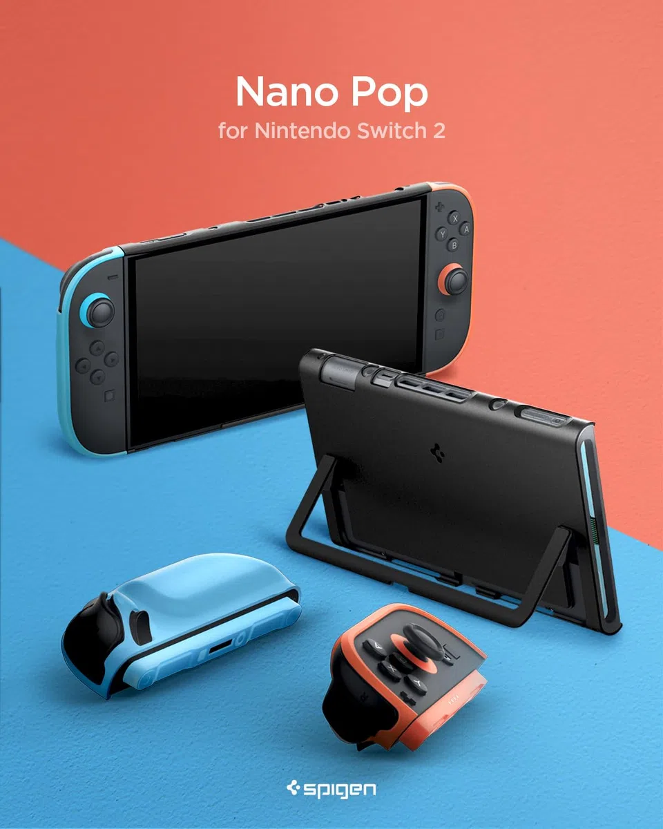 Spigen Cover Nano Pop Compatibile con Nintendo Switch 2 2025, Custodia Nintendo Switch 2 - Edizione speciale